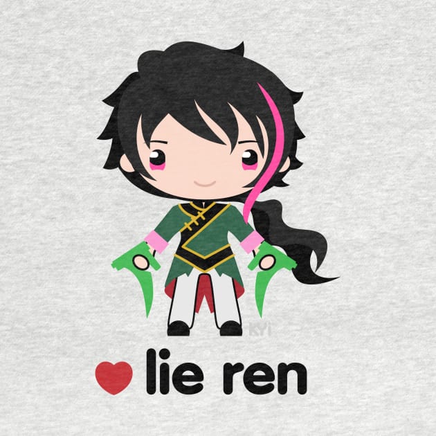 Love Lie Ren - RWBY by KYi